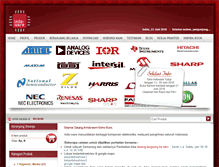 Tablet Screenshot of indo-ware.com